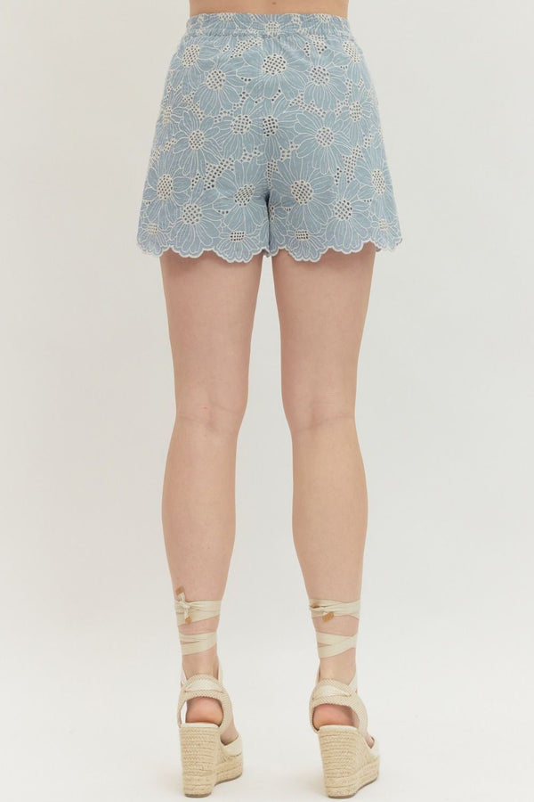 The Sweet Statement Lace Shorts