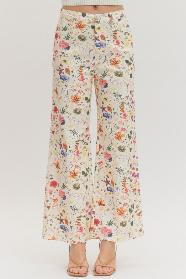 The Wildflower Muse Wide Leg Pants