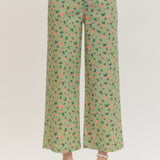 Petal Path Wide Leg Pants