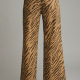 Kickoff Chic Tiger Print Pants