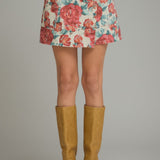 Rosy Escape Skort