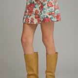 Rosy Escape Skort
