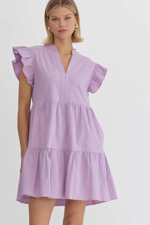 Dreamy Date Dress - Lavender
