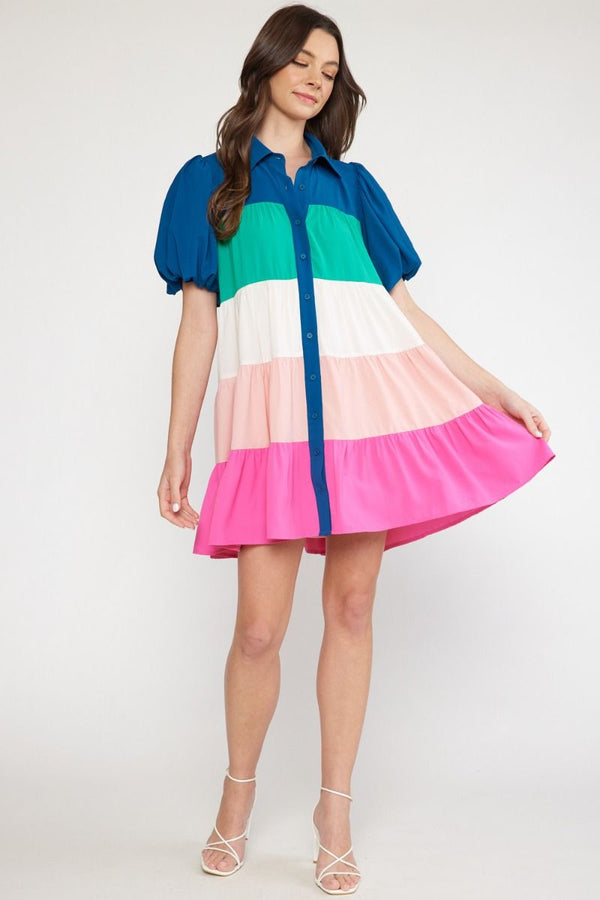 A Summer Rainbow Dress