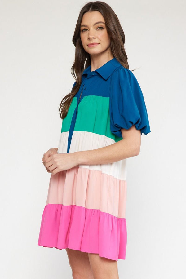 A Summer Rainbow Dress