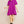 Thought About It Puff Sleeve Ruffle Dress - Orchid