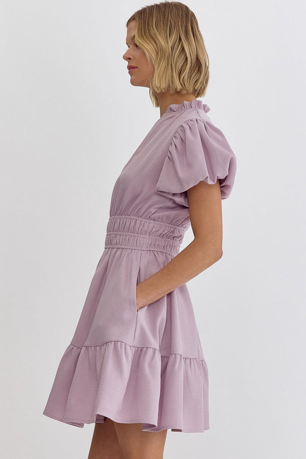 By Your Side Dress - Lavender