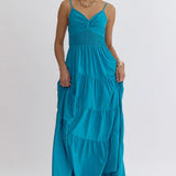 Aqua Waters Maxi Dress