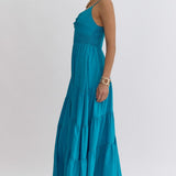 Aqua Waters Maxi Dress