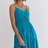 Aqua Waters Maxi Dress