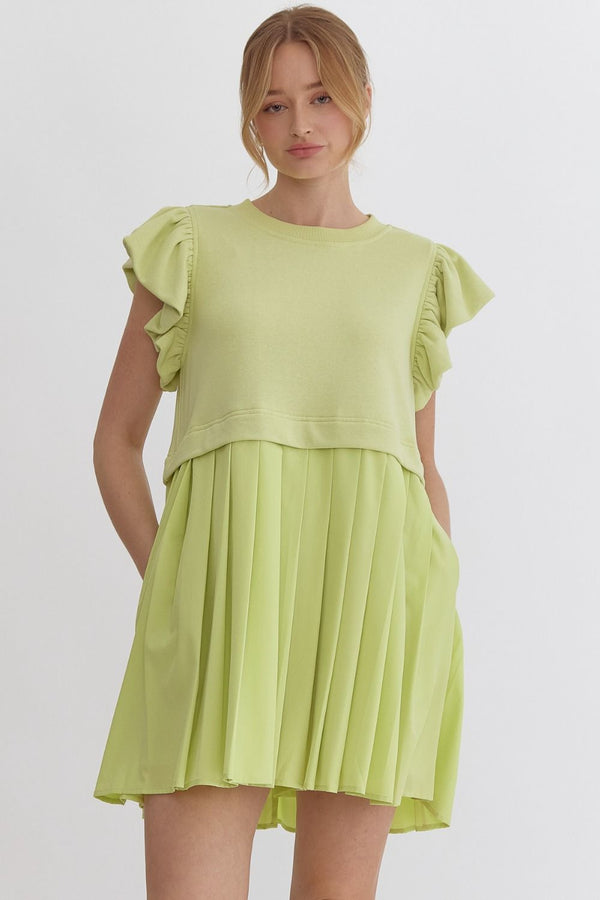 Lively in Lime Dress