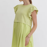 Lively in Lime Dress
