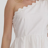 Think of Me Romper |White