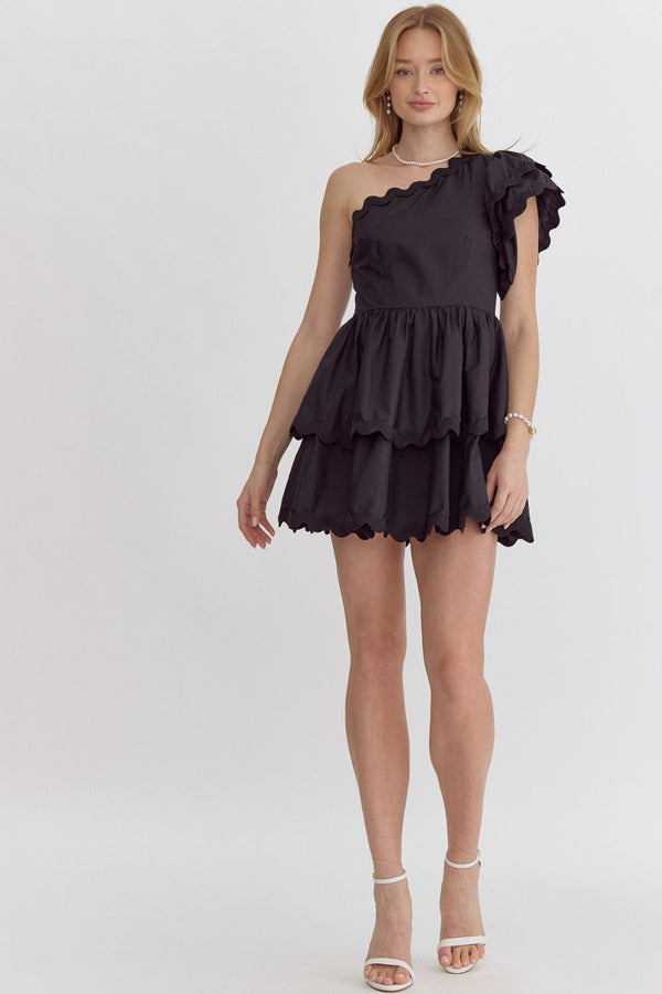 Think of Me Romper | Black