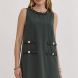 Evergreen  Braide Detail Dress