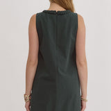Evergreen  Braide Detail Dress