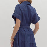 Until Next Time Denim Dress