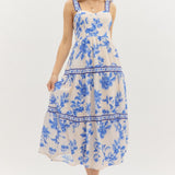 Chic Charm Dress Blue
