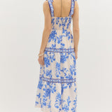 Chic Charm Dress Blue