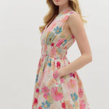 In Bloom Zipper Dress