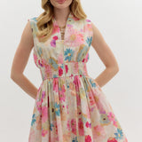In Bloom Zipper Dress