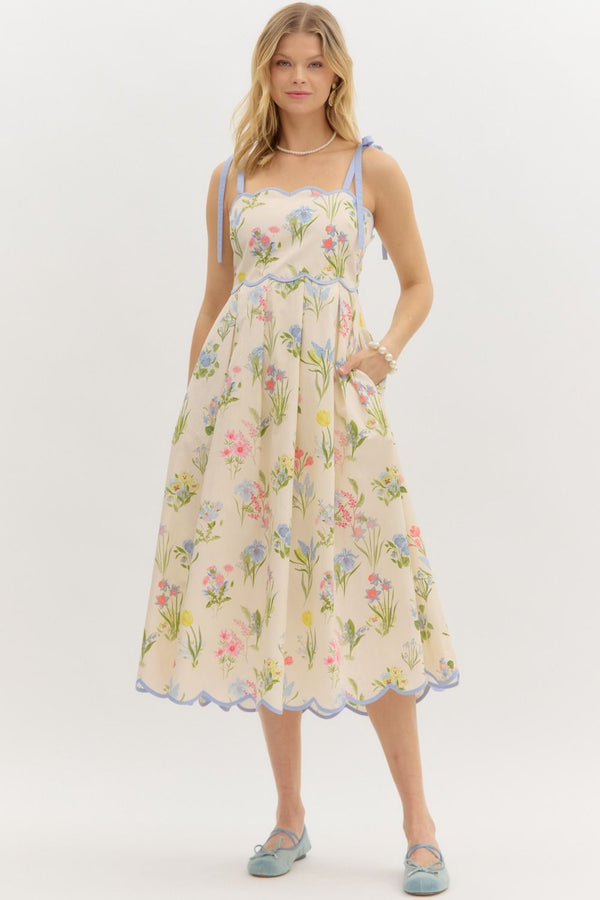 Meadow Muse Midi Dress
