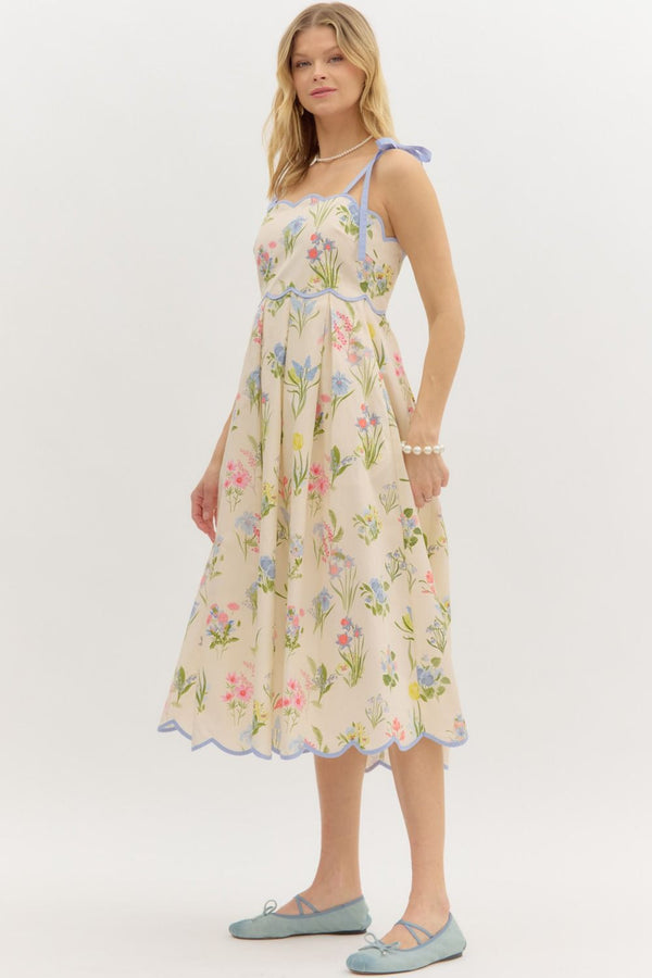 Meadow Muse Midi Dress