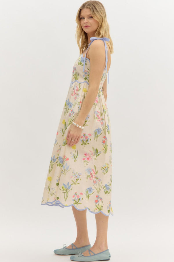 Meadow Muse Midi Dress