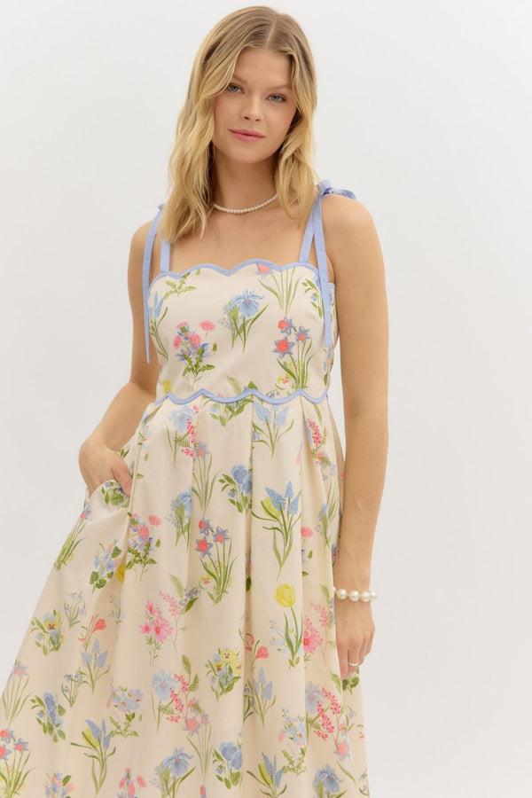 Meadow Muse Midi Dress