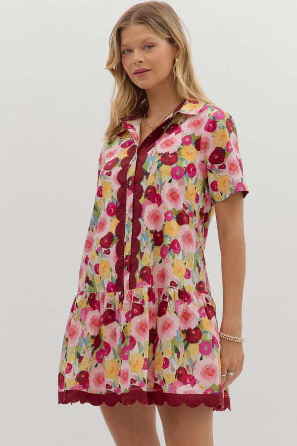 Everyday is Beautiful Floral Dress