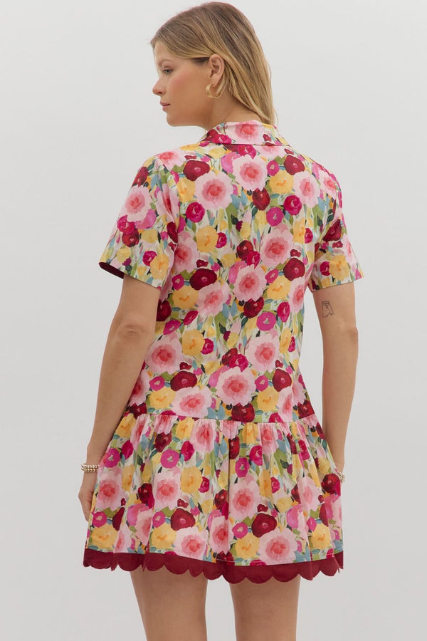 Everyday is Beautiful Floral Dress