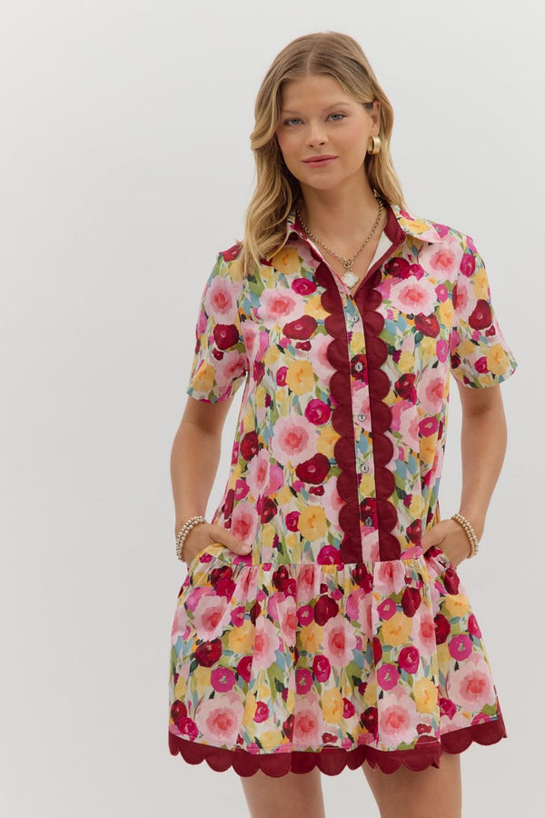 Everyday is Beautiful Floral Dress
