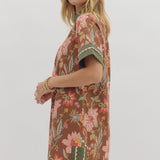 Rosewood Retreat Floral Dress