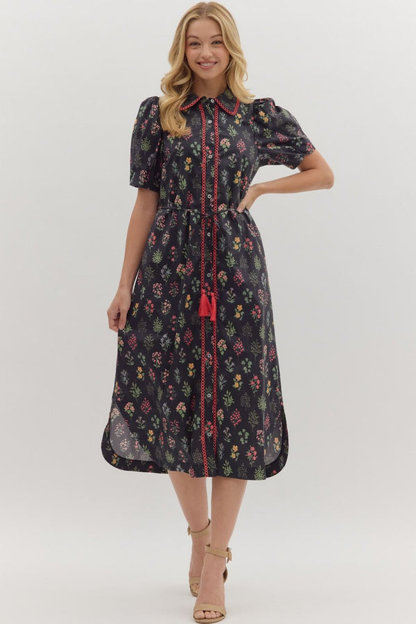 Find My Way Midi Dress