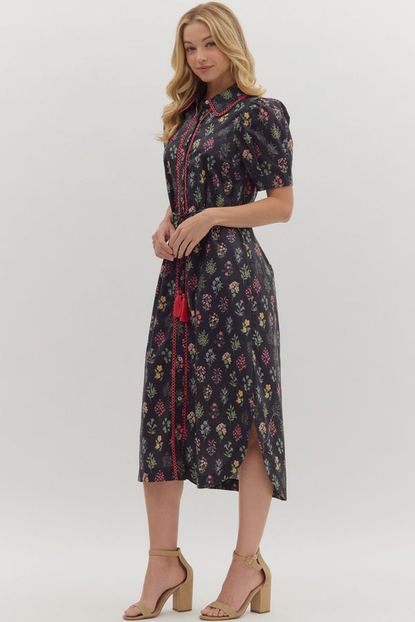 Find My Way Midi Dress