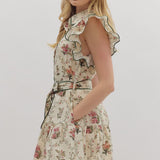 Floral Wish Dress | Cream