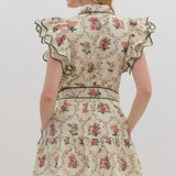 Floral Wish Dress | Cream