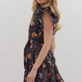 Floral Wish Dress | Black