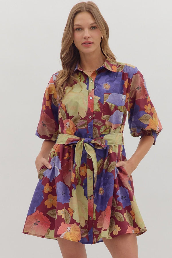 Good Things to Come Floral Dress