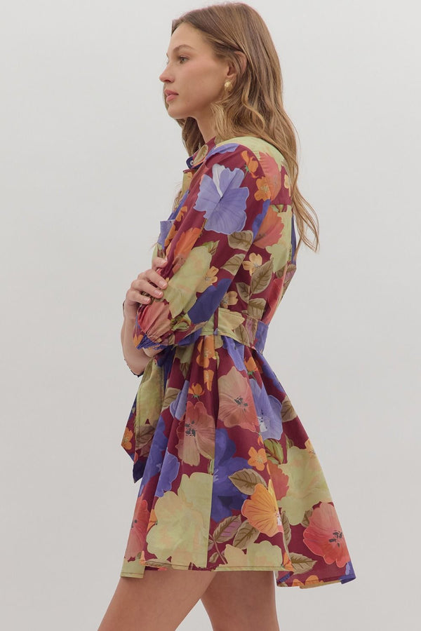 Good Things to Come Floral Dress