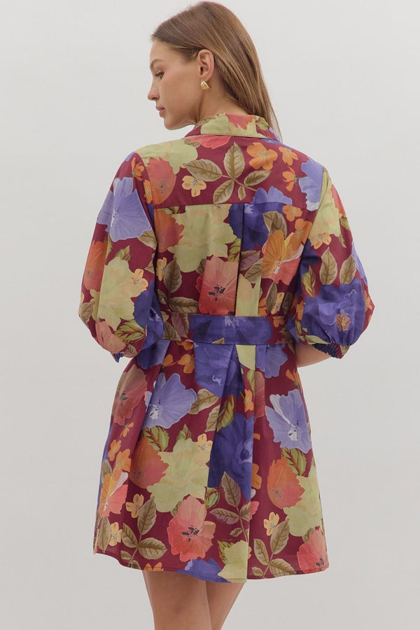 Good Things to Come Floral Dress