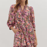 Secret Gardens Plum Dress