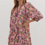 Secret Gardens Plum Dress