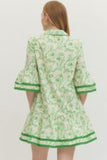 Charming Me Mini Dress Green