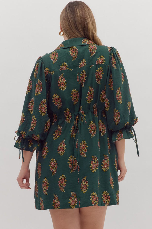 True Happiness Dress | Hunter Green | Plus Size