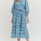 Forget-Me-Not Floral Dress