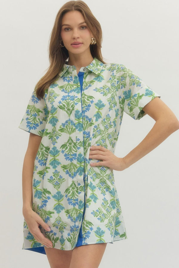 The Fresh Start Floral Dress  | Regular and Plus