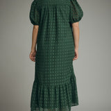 Sweet Escape Eyelete Mid Dress