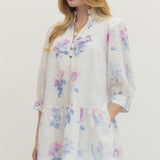 Petals & Lace Eyelet Dress