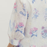 Petals & Lace Eyelet Dress